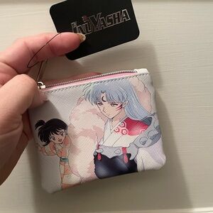 Inuyasha Print Coin Purse - sesshomaru and Rin
